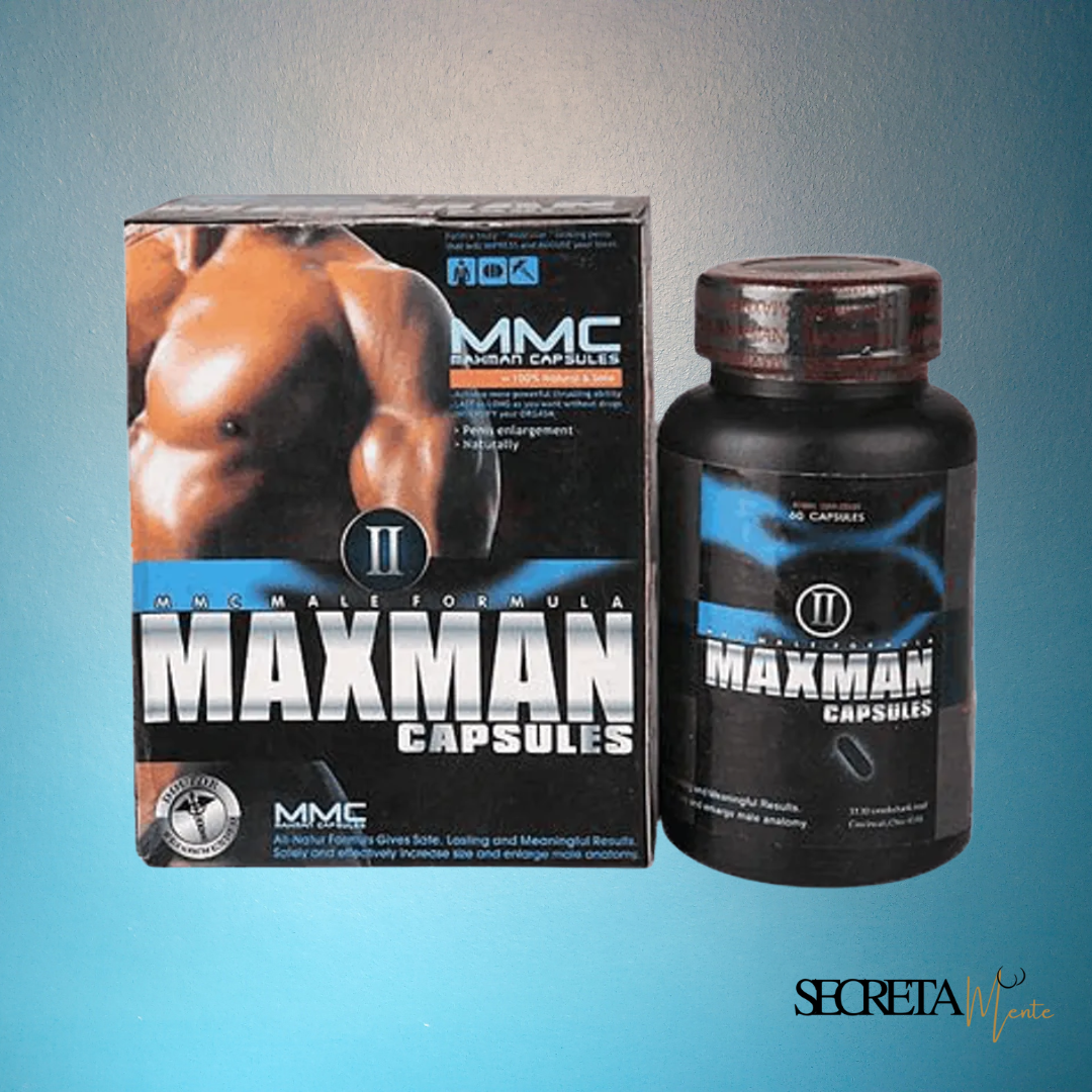 MaxMan Capsules – Vitalidad Masculina en su Máxima Potencia